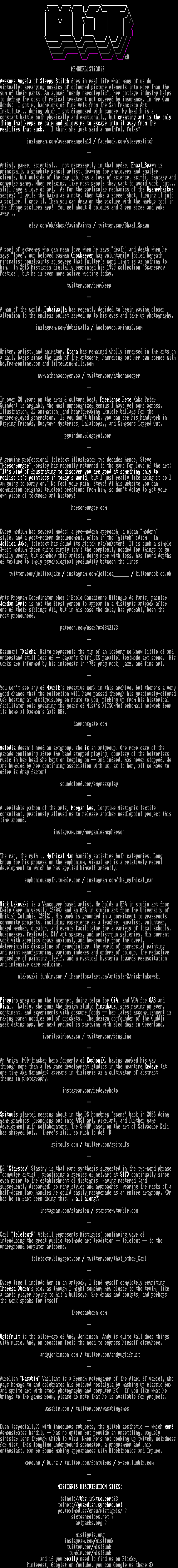 MIST0917 memberlist by xer0 and Cthulu