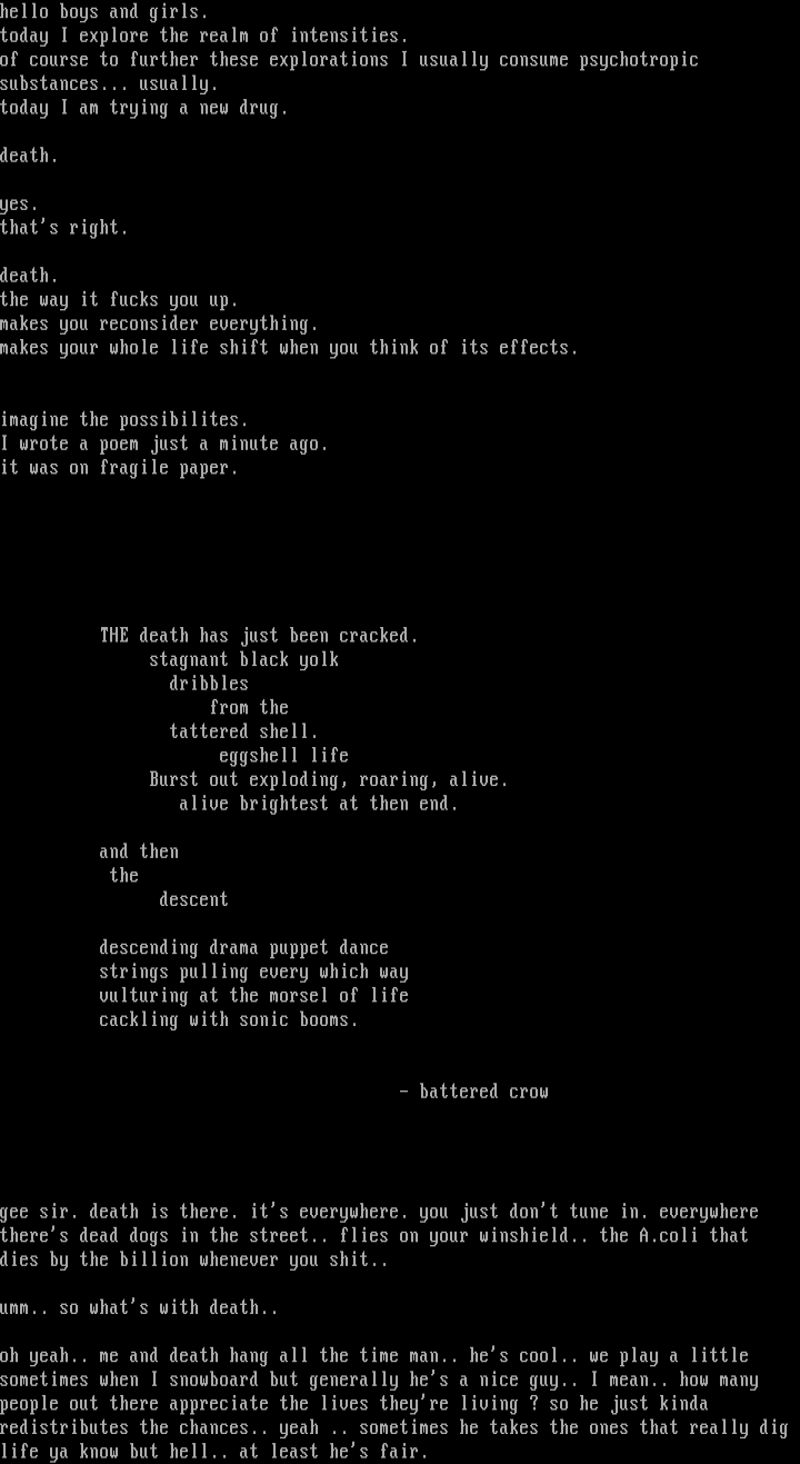 Death (1) by Battered Crow