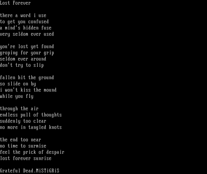 Lost Forever by Grateful Dead