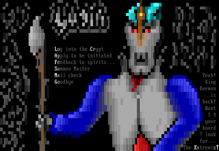 Infernal Crypt's Login Ansi by The ExtremisT