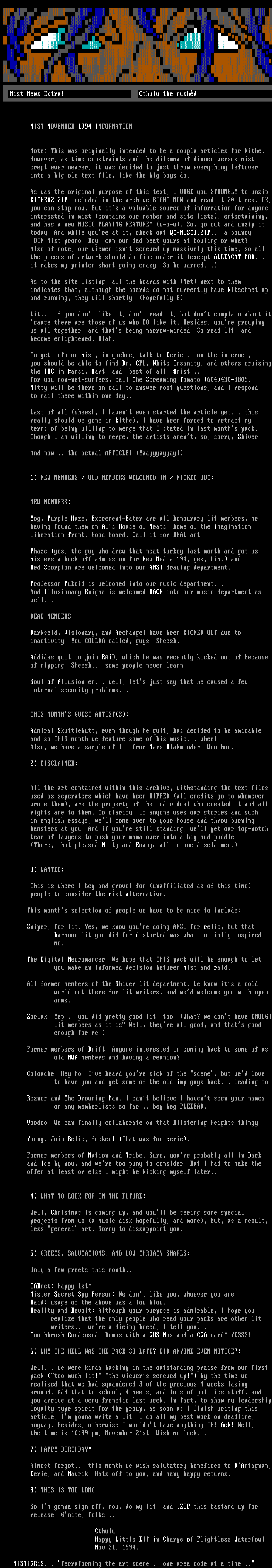 READ THIS! I MEAN IT!!! by Cthulu and his Dog