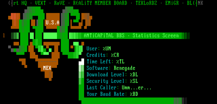 AntiCapital Stats Screen by White Insanity