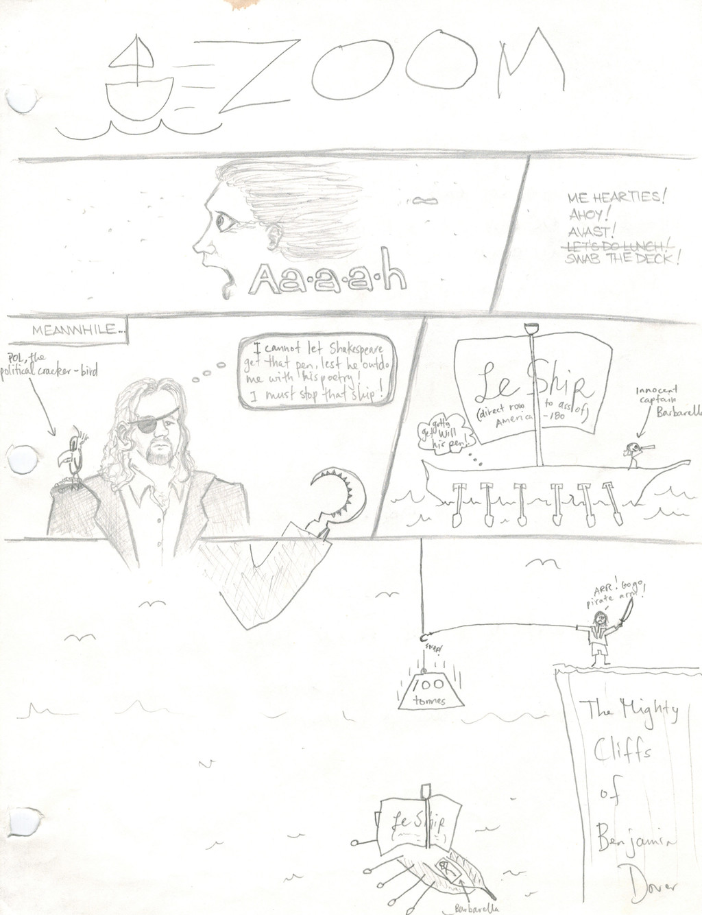 The Pen Comic, page 4 by Happyfish, Talonswif