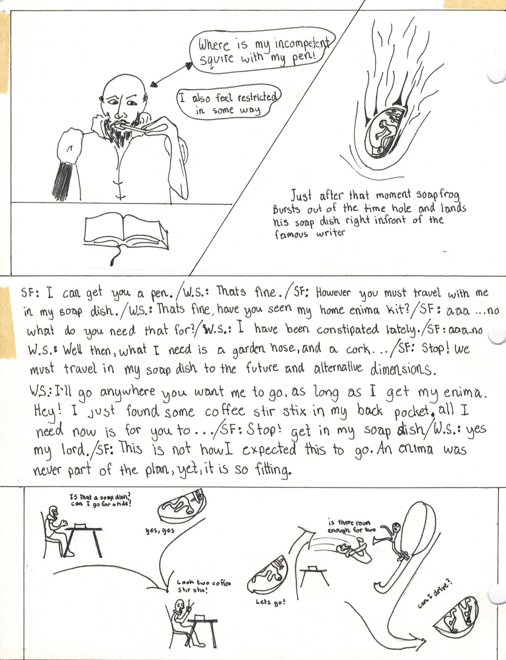 The Pen Comic, page 16 by Brian