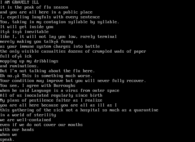 I am gravely ill by Cthulu