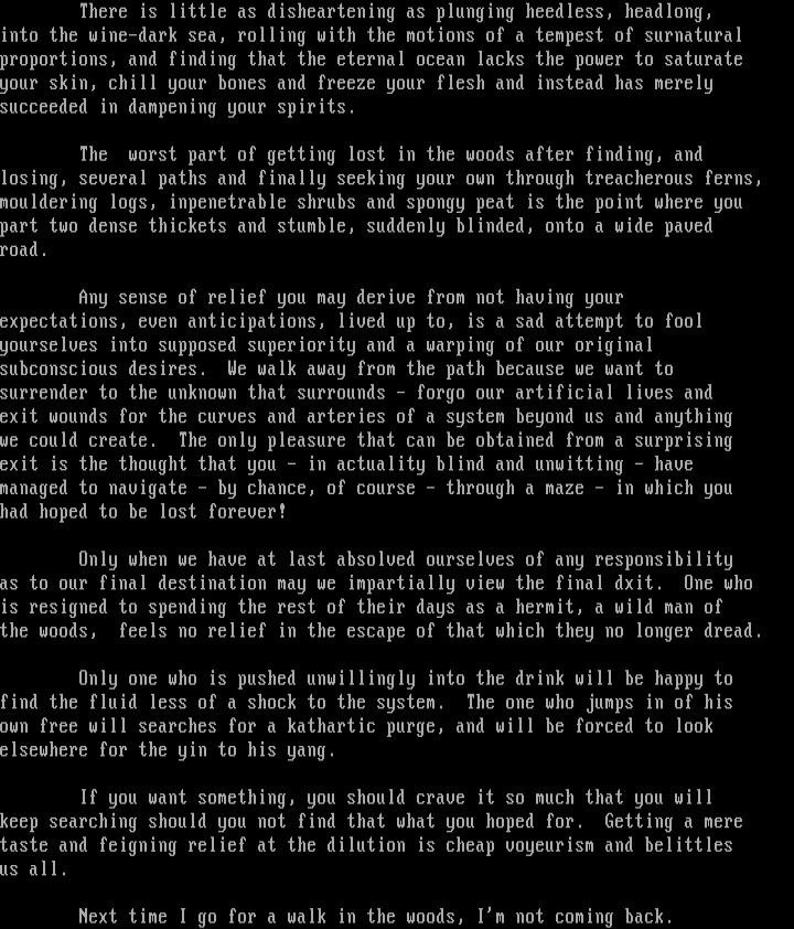 Go honestly or go home: on Gambier by Cthulu