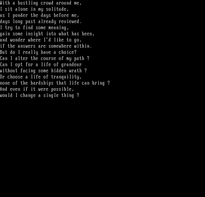 questions by Lady Blue