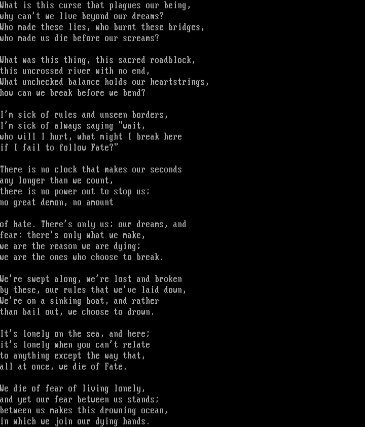 A Ramble by Zamfir Worshipper