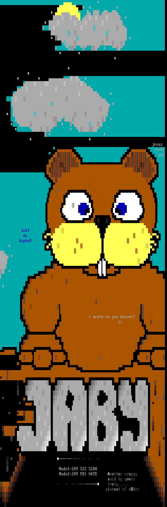 Jaby Da Gopher by Pinhead