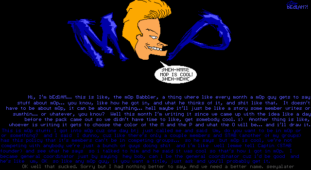 The mop babbler by BedlaM