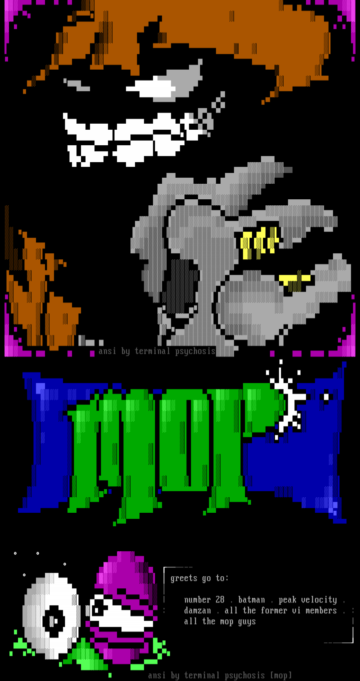 mop promotional by terminal psychosis