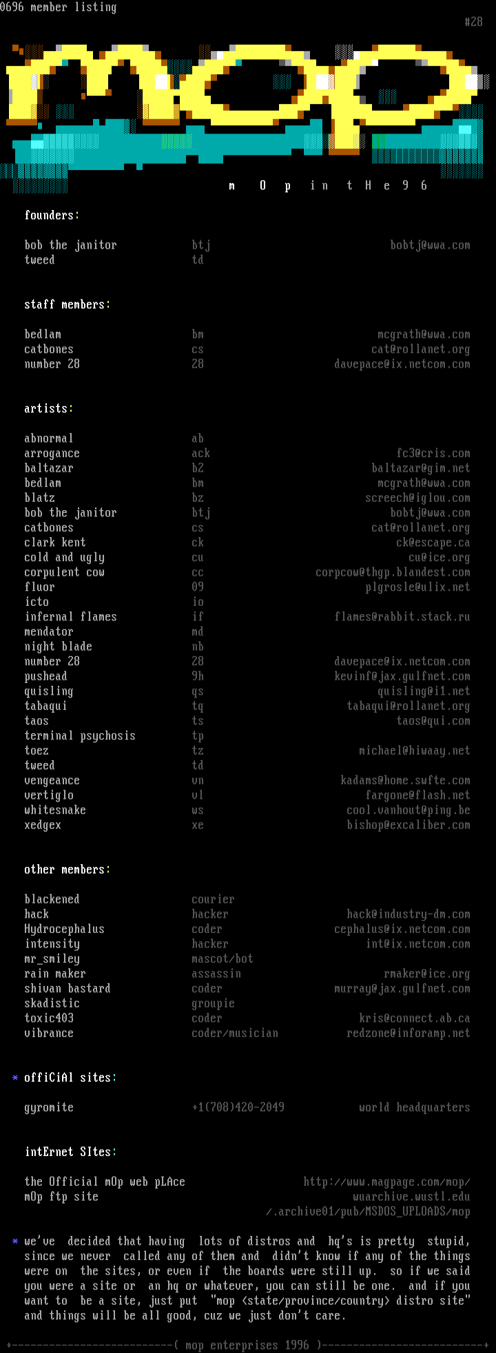 1st anniversary membahlist by mOp!