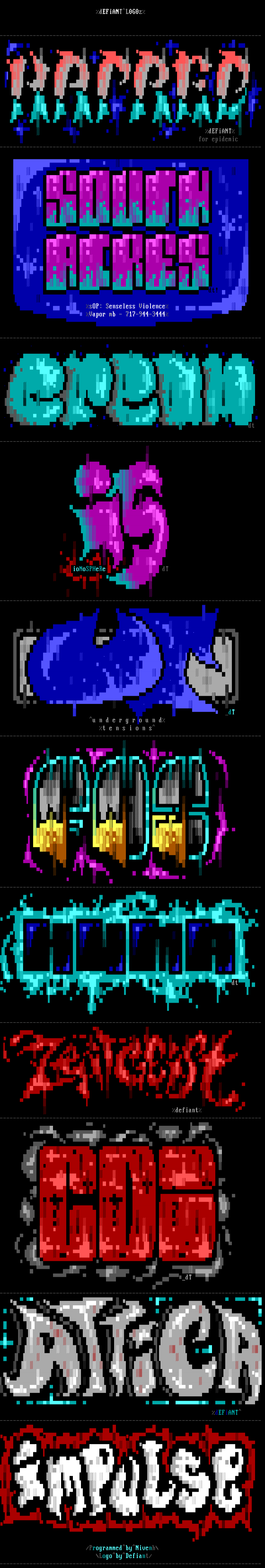Defiant Logo Collection by Defiant