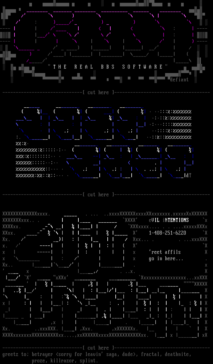 Ascii Colly! by Defiant