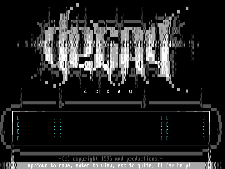 Decay Ansi Viewer by arcade