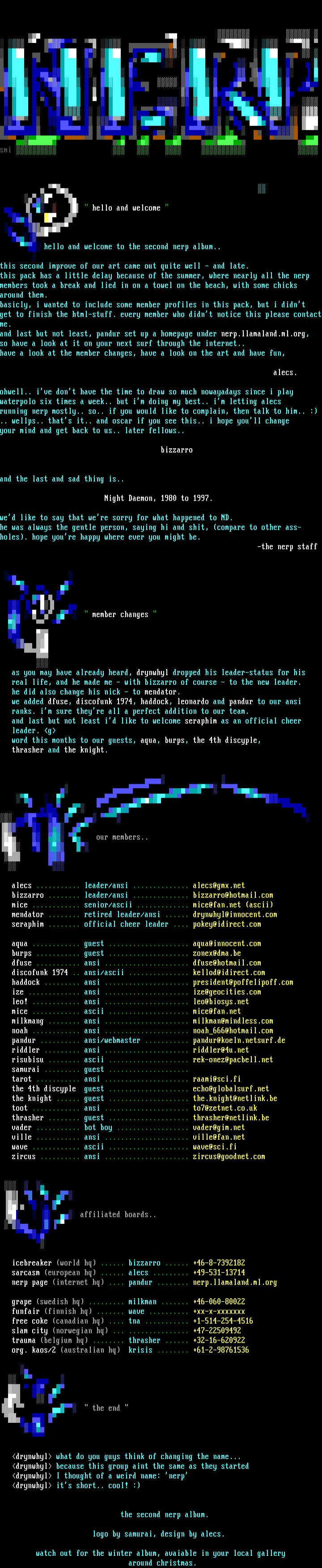 NERP! flyer #2 by alecs