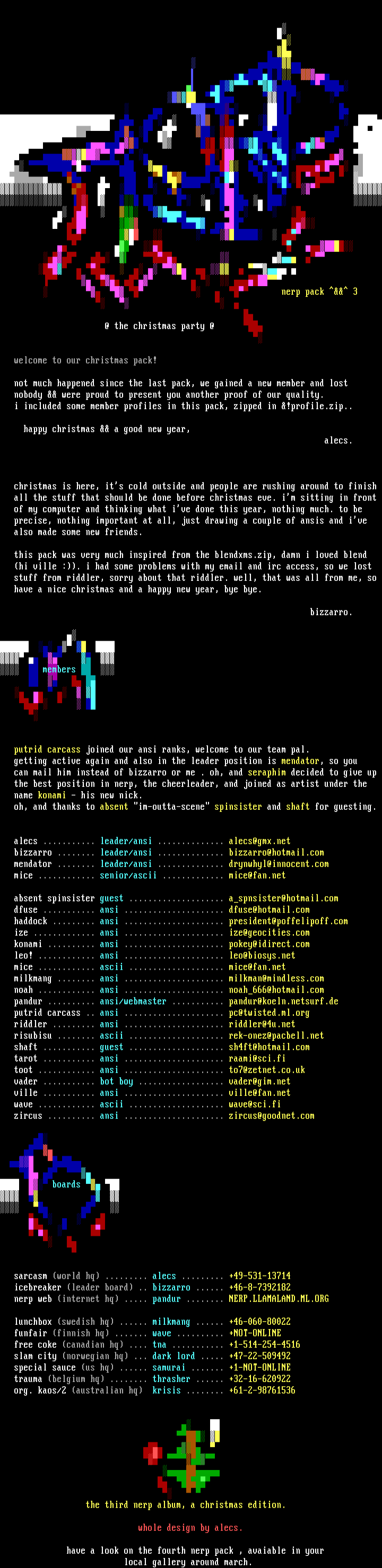 NERP! flyer #3 by alecs
