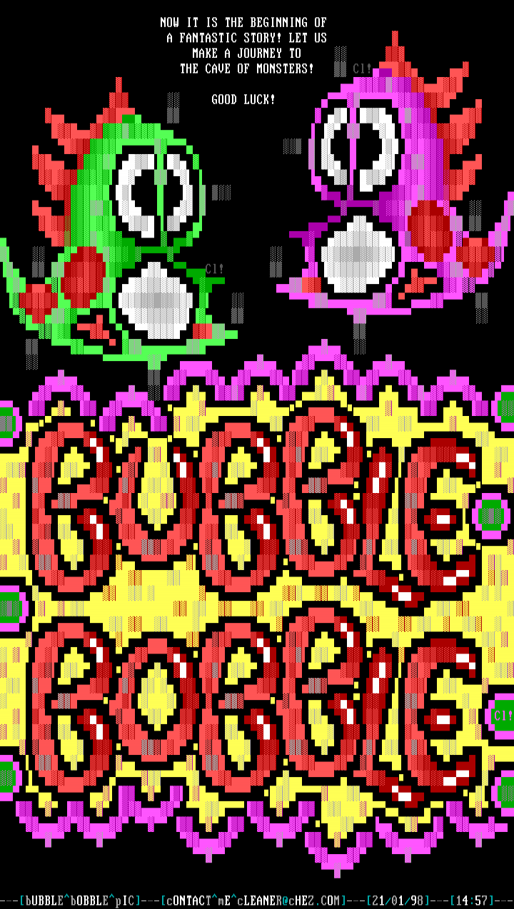 bUBBLe bOBBLe pROMo by cLEANEr