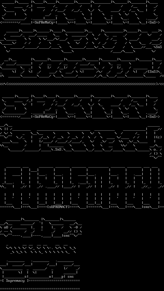 Supremacy layouts & headers by S3NS4h (senser)