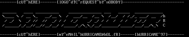 dATACRAWLER oLD sKOOL aSKII by hURRiCANE