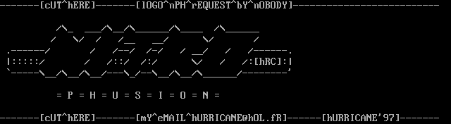 nITROPHUSION oLD sKOOL aSCII by hURRiCANE