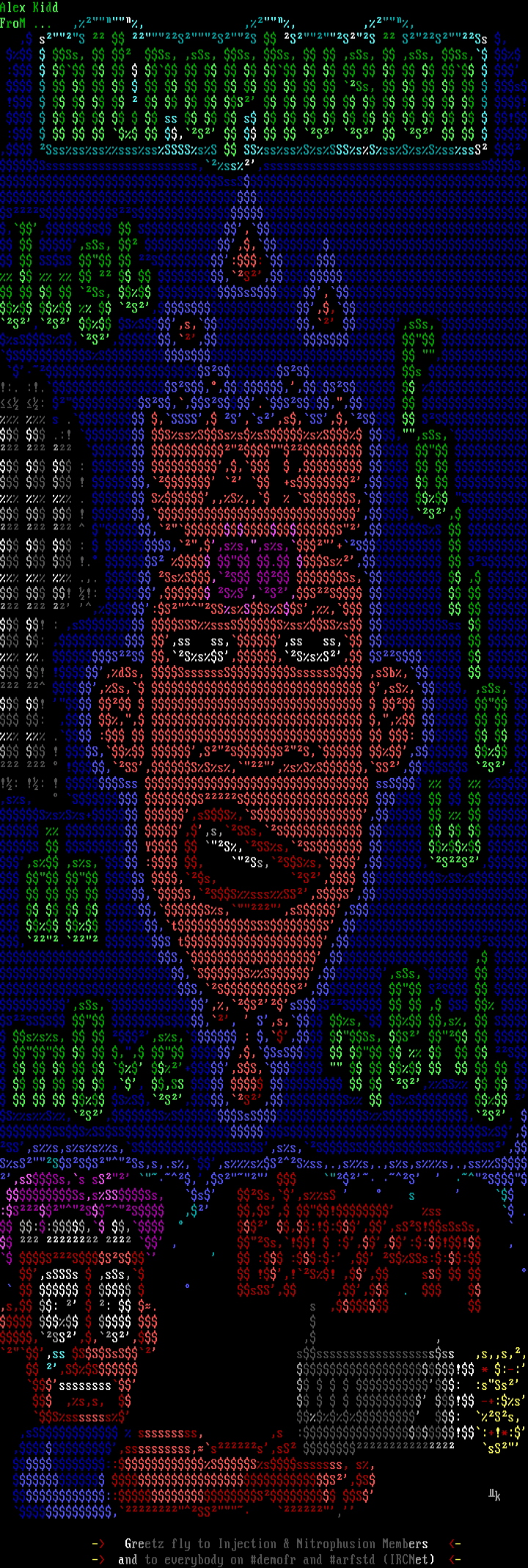 Movement Ansi by Alex Kidd