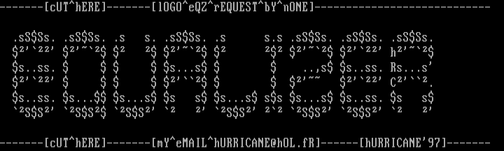 .s$ eQZ^lOGO^nSK $s. by .s$ hURRICANE $s.