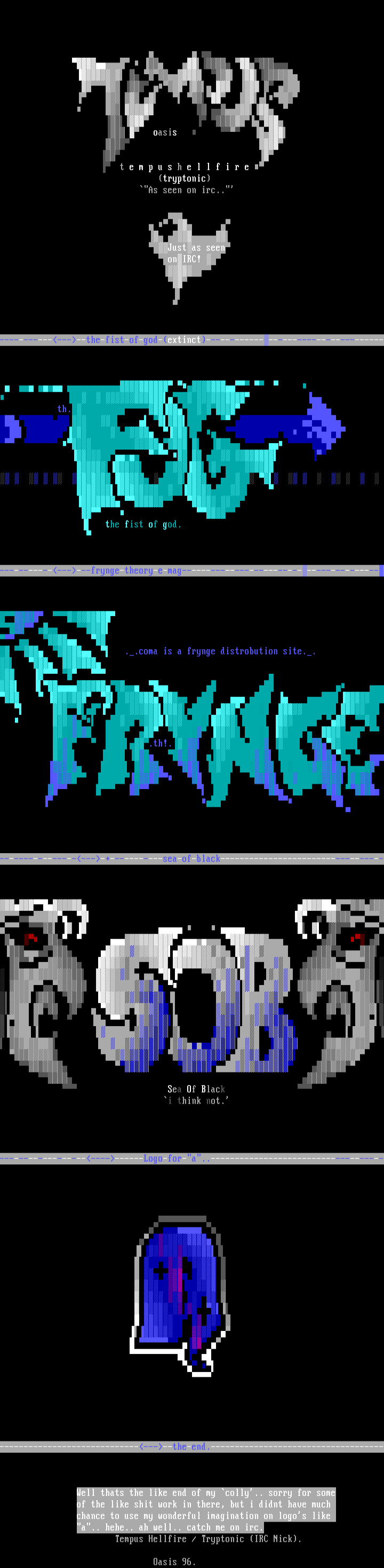 `just as seen on irc!' by Tempus Hellfire