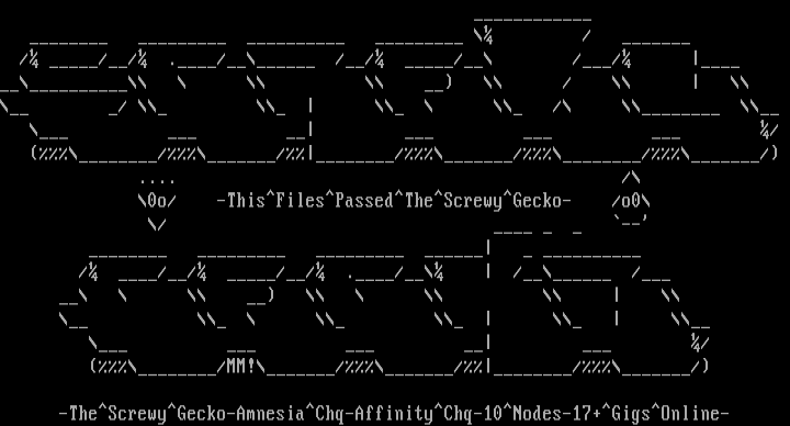 The Screwy Gecko by Megaman