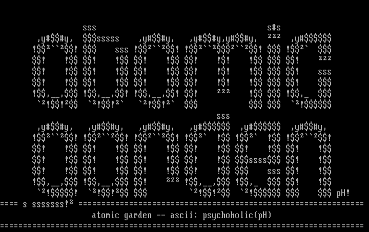 atomic garden by psychoholic