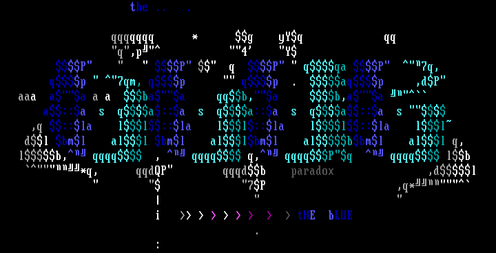 The Blue by Paradox