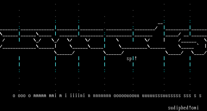 ominous old school font by sudiphed