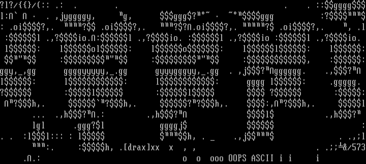oOps!ascii by drax