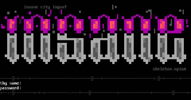 insane city logon! by SKeLeToN