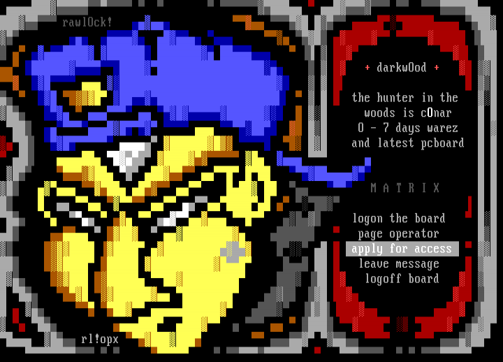 darkwood matrix by rawlock (rl!)