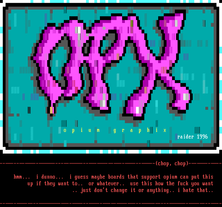 just another opium logo by raider! watch out!