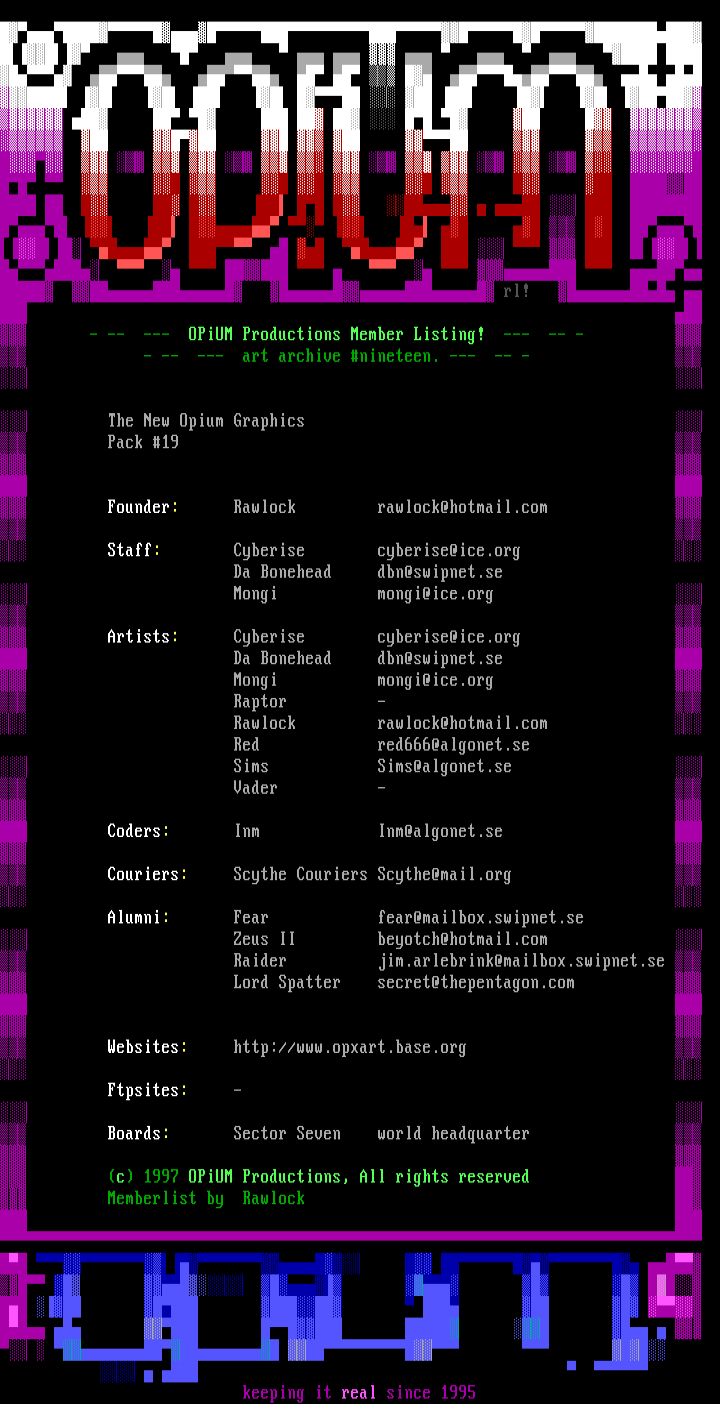 Memberlist by rAwlOck (rl!)
