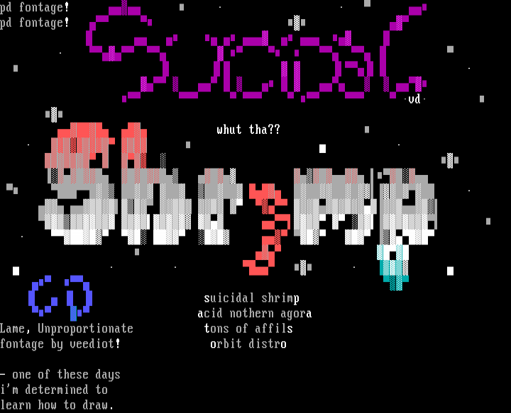 suicidal shrimp by veediot!