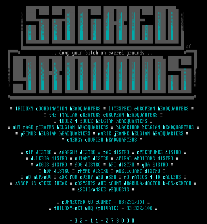Sacred Grounds Logo by Speed Freak