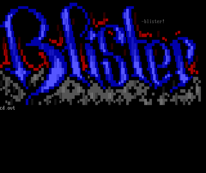 Blister Logo by count drakula