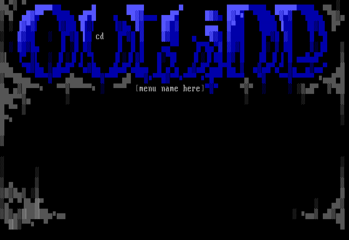outline main menu by count drakula