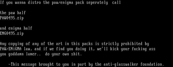 Read 4 sep'ing paw/enigma pack by Silver blade