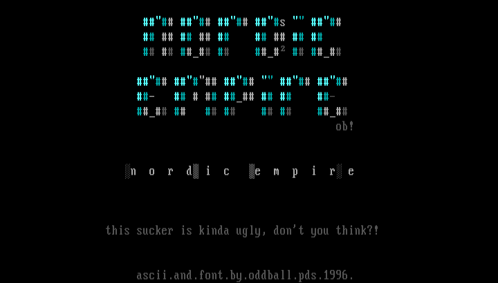 Nordic Empire logo #2 by Oddball