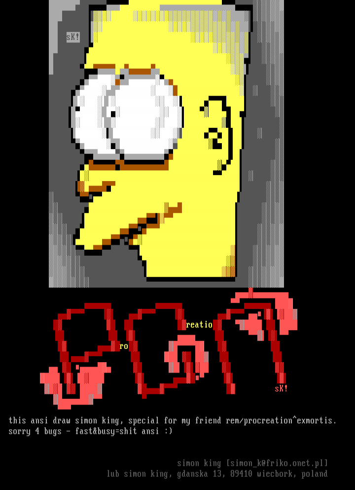 bART sIMPSON by sIMONkING