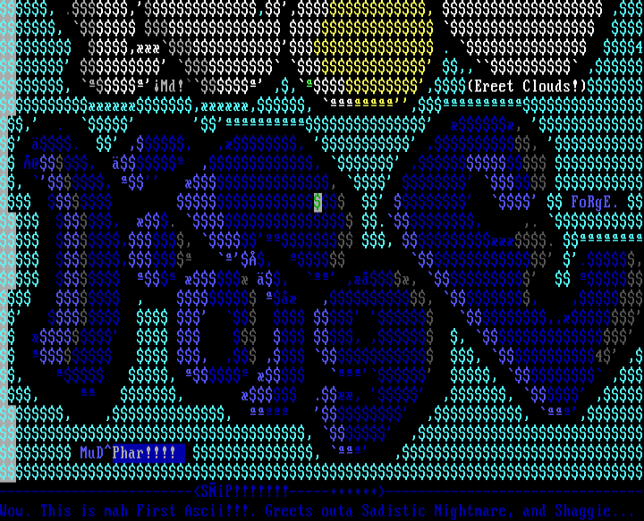 Muh FirsT Asskee. by MuD