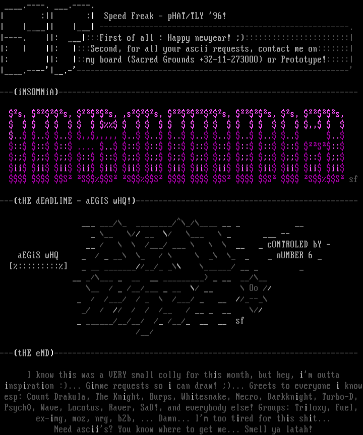 Ascii Collection by Speed Freak