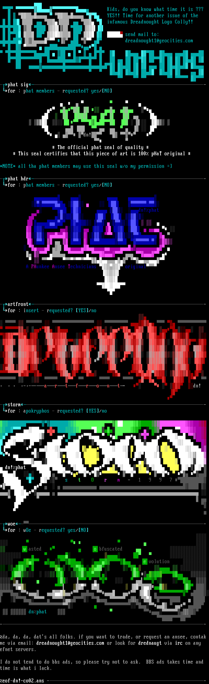 Logo Colly II - 2/97 - by dreadnought