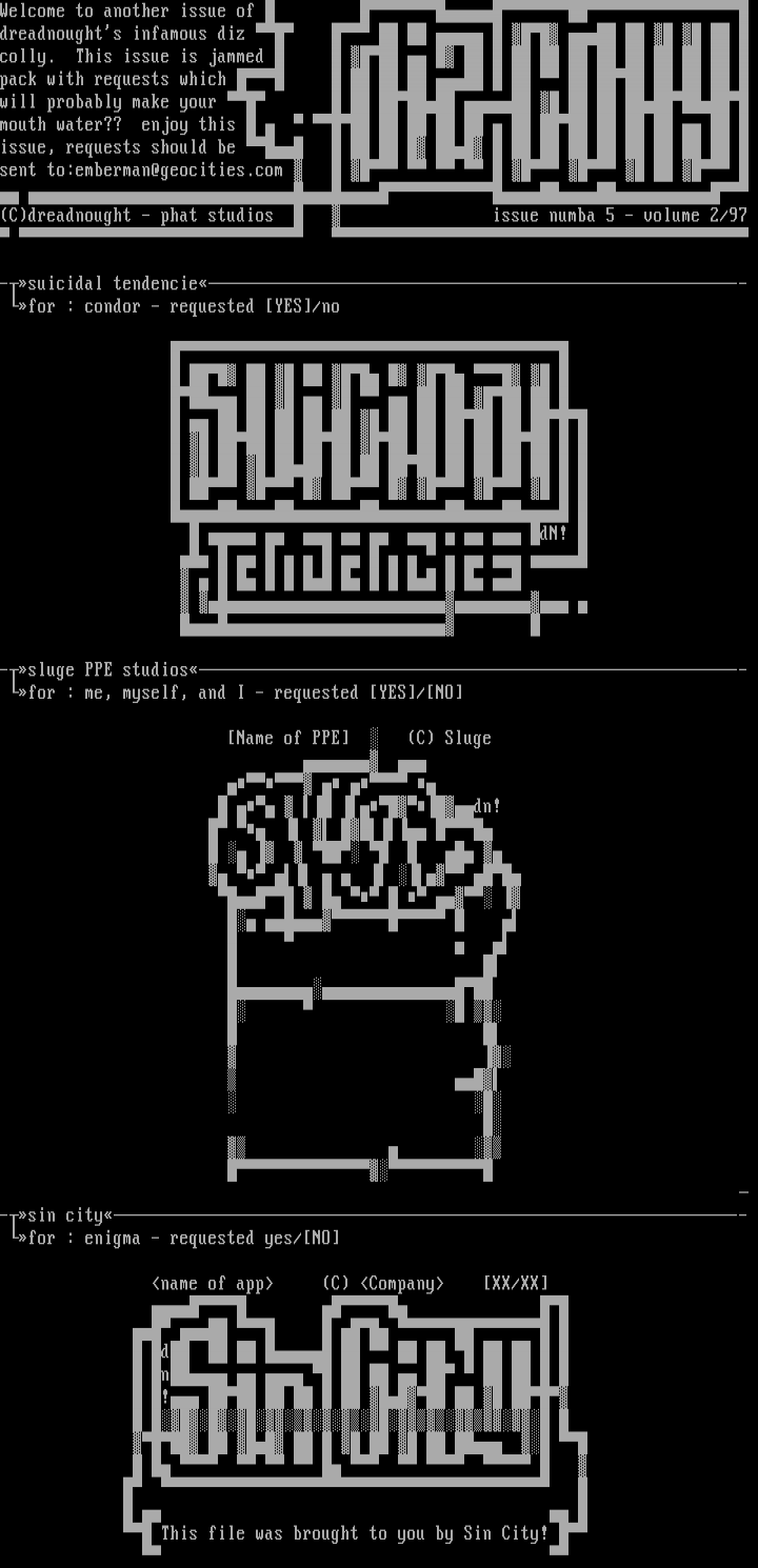 Diz Colly V -2/97- by dreadnought