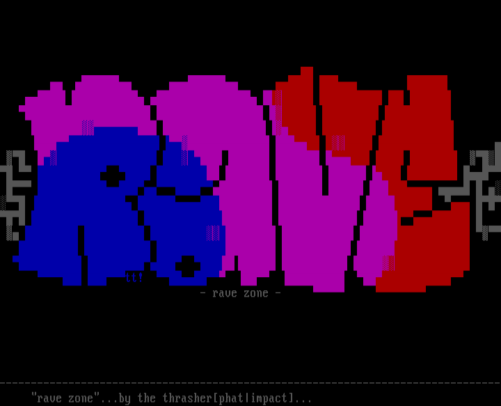 rave zone by the thrasher