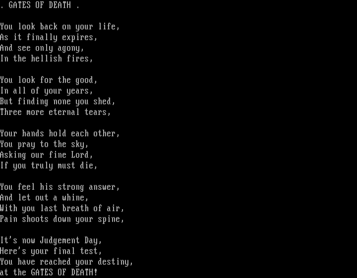 gates of death by poseidon